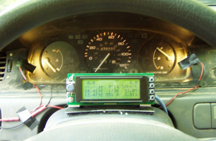 Aerocivic SuperMID fuel consumption computer